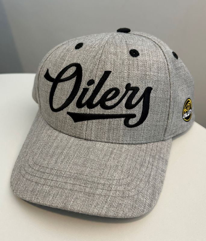Curved caps grå - barn