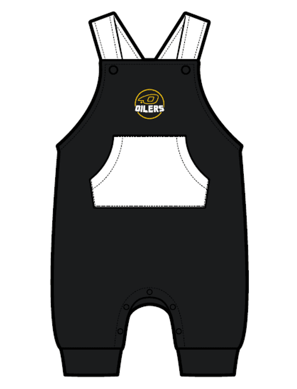 Baby Overall med Oilerslogo